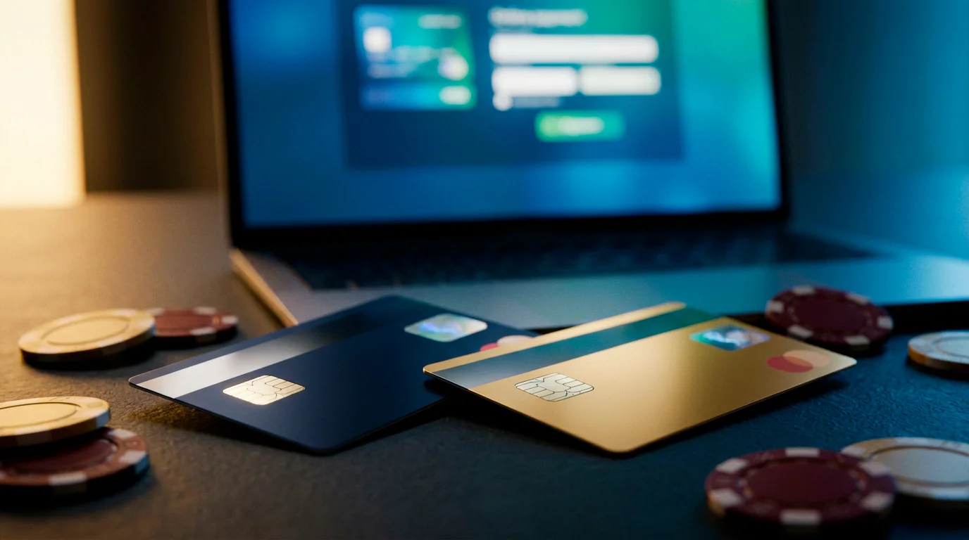 Carte di credito Visa e MasterCard utilizzate per pagamenti nei casino online italiani