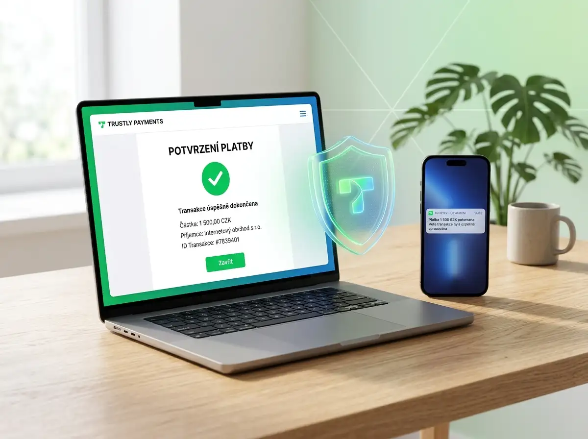 Primy bankovni prevod Trustly pouzivany pro vklady a vybery v online kasinech