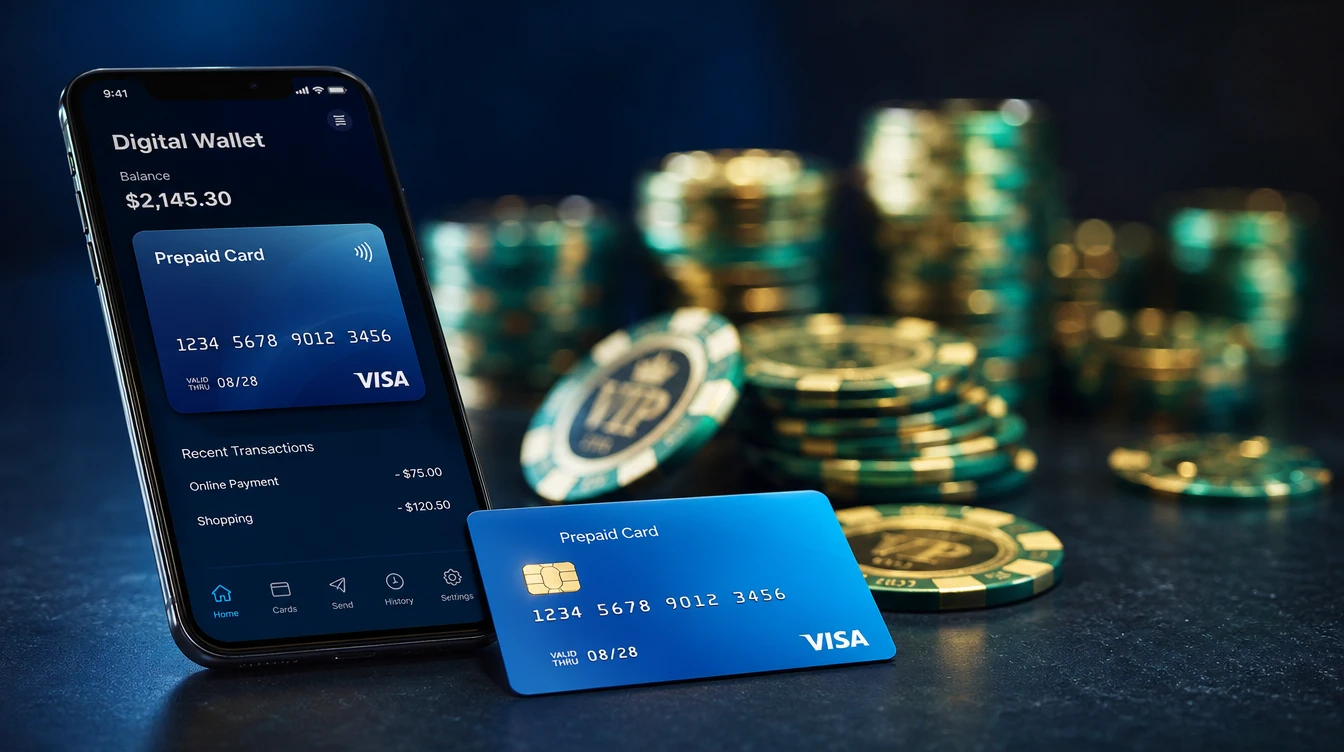 Paysafecard on odemeli kart ve online casino islemleri icin dijital odeme konsepti