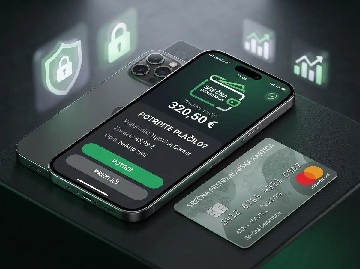 Elektronicka penazenka Neteller na obrazovke smartfonu s ikonou bezpecnej platby v online kasine