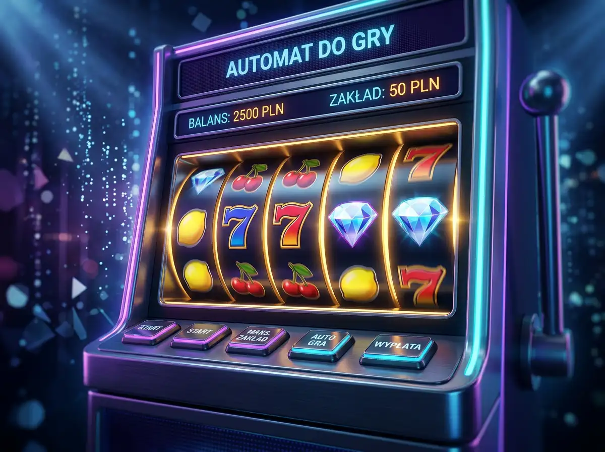 Wirtualne automaty do gier online z kolorowymi bebnami i symbolami w cyfrowym srodowisku kasyna