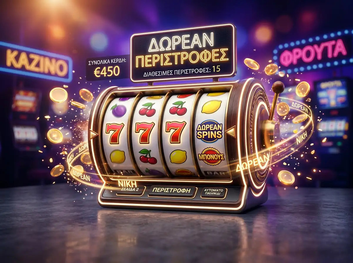 Κουλοχεριδης με δωρεαν περιστροφες σε ψηφιακο περιβαλλον καζινο